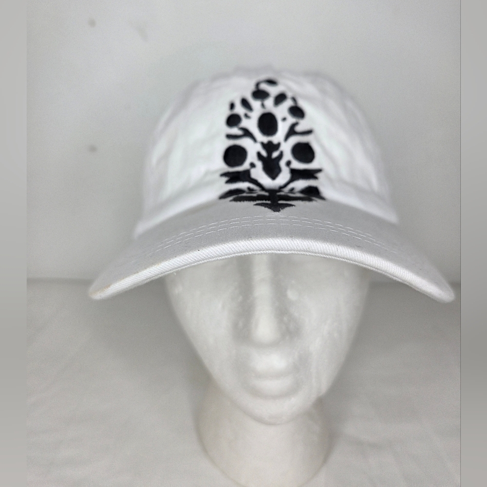 Free People OS Big Buto White Cotton Baseball Hat